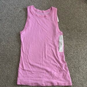 pink full length tank